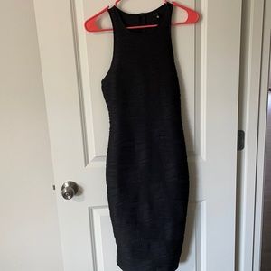 Black cocktail dress